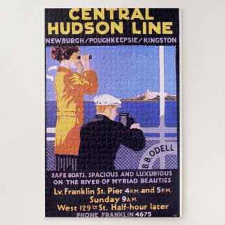Vintage Central Hudson Line" Jigsaw Puzzle