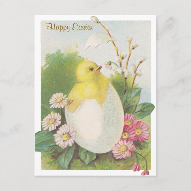 Vintage Century Old REP Easter Postcard Greeting (Front)