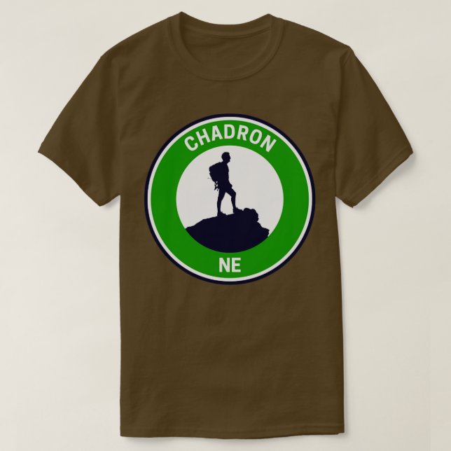 Vintage Chadron Nebraska  T-Shirt (Design Front)
