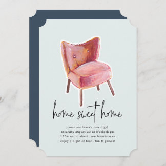 Vintage Chair | Housewarming Party Invitation