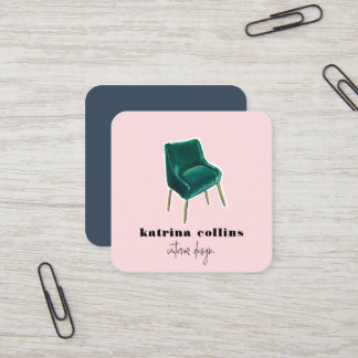 Vintage Chairs | Interior Design Cards