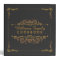 Vintage Chalkboard Gold Family Cookbook Recipes