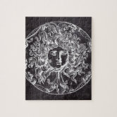 Medusa Gorgon Greek Mythology Art Print by Atteestude