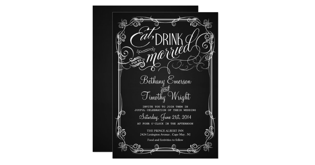 Semi Formal Invitation 6