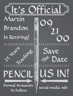 retirement save the date postcards zazzle