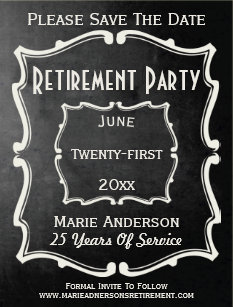 retirement save the date cards zazzle