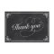 Vintage Chalkboard Thank You