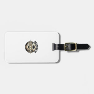 Vintage Champion of Soccer Ball Shirt Design_1 Luggage Tag