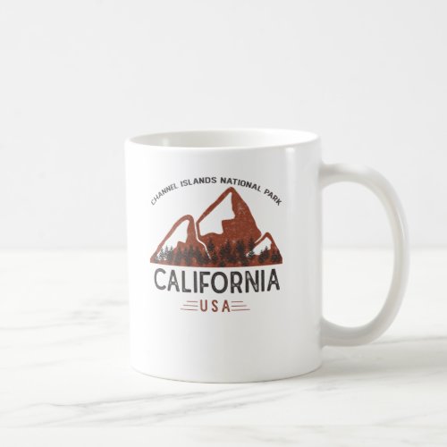Vintage Channel Islands National Park California C Coffee Mug