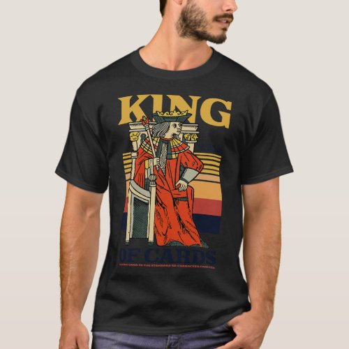 Vintage Character of Playing d King of ds T_Shirt