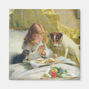 Vintage Charles Burton Barber Suspense Magnet