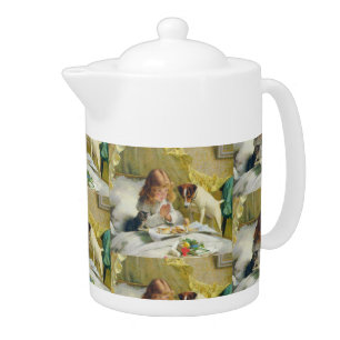 Vintage Charles Burton Barber Suspense Teapot