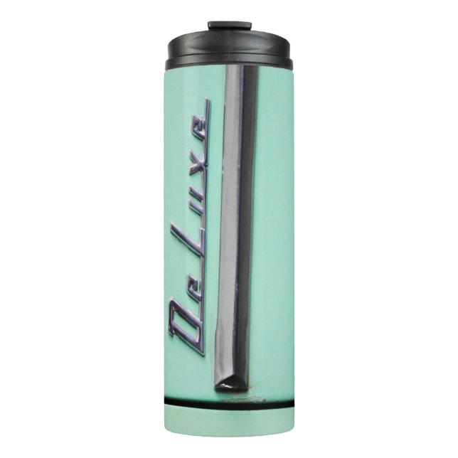 Vintage Charm Meets Modern Protection Thermal Tumbler (Front)