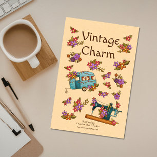 Vintage Charm Retro Nostalgia Calendar