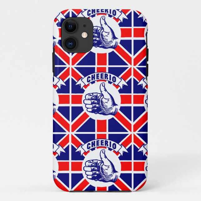 Vintage Cheerio Case-Mate iPhone Case (Back)