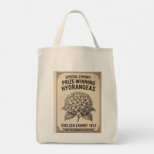 Vintage Chelsea Flower Show Hydrangea Tote Bag