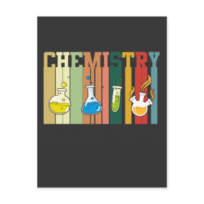 Vintage Chemistry Science Teacher Student Chemist Postcard