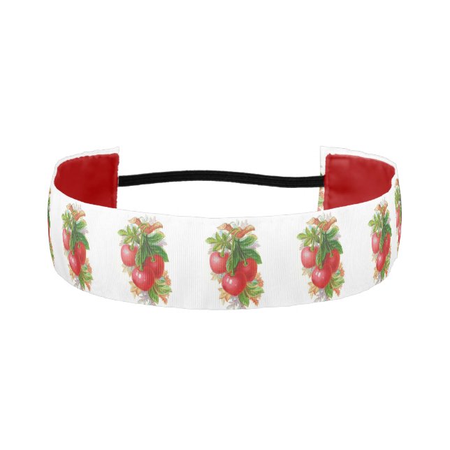 Vintage Cherries Athletic Headband (Front)