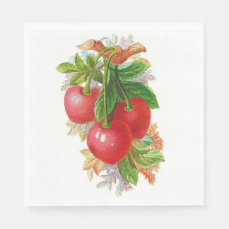 Vintage Cherries Napkins