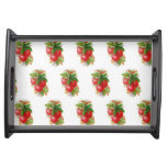 Vintage Cherries Serving Tray at Zazzle