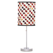 Vintage Cherries Table Lamp (Front)