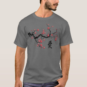 Vintage Cherry Blossom Japanese Culture al Art Gif T-Shirt