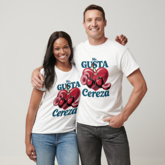 Vintage Cherry “Me Gusta” Retro Fruit Tee