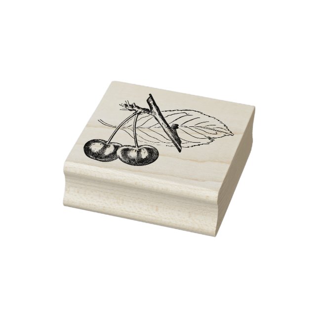 Vintage Cherry Stamp (Stamp)