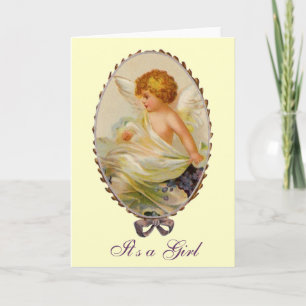 Vintage Cherub Announcement