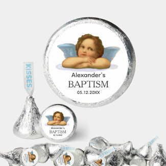 Vintage Cherub Baptism Favor
