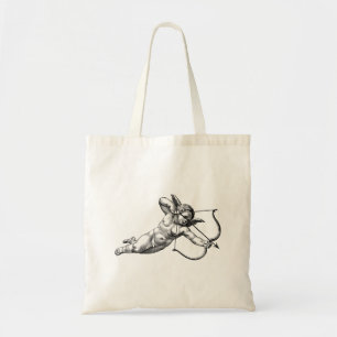 Vintage Cherub Cupid Love Tote Bag