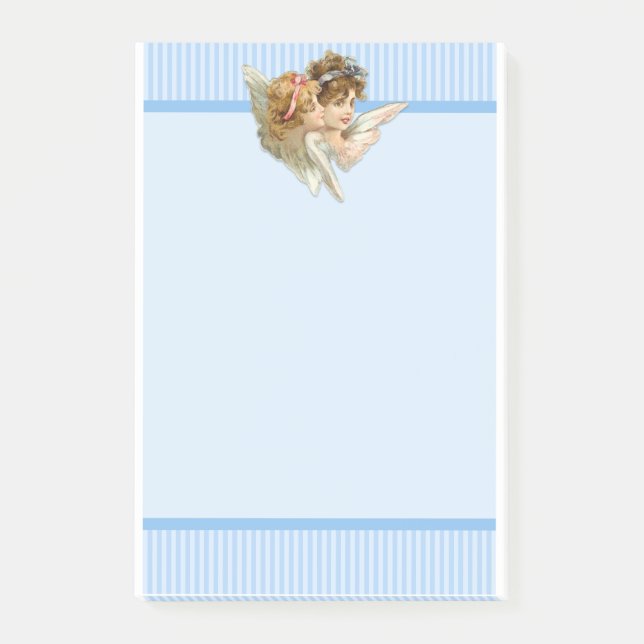 Vintage Cherub Post-It Notes (Front)