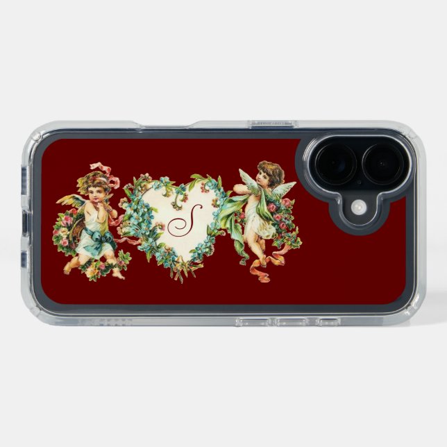 Vintage Cherubs Speck iPhone Case (Horz (Black))