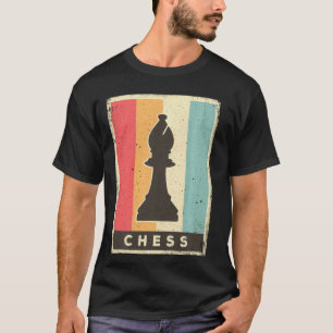 Vintage Chess Sport Retro Poster T-Shirt