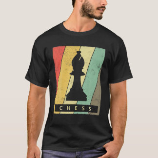 Vintage Chess Sport Retro Poster T-Shirt