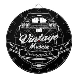 Vintage Chevelle Dartboard