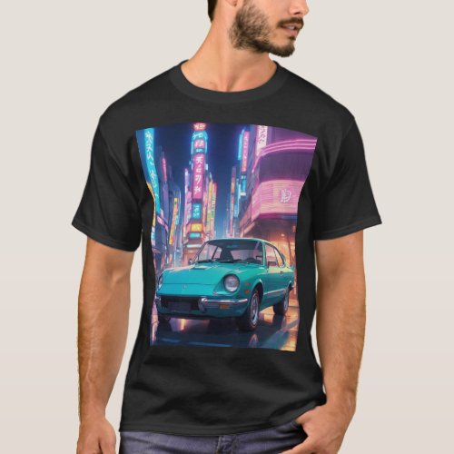  Vintage Chevrette car T_Shirt