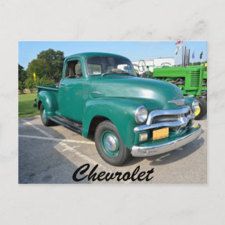 Vintage Chevrolet Truck Postcard