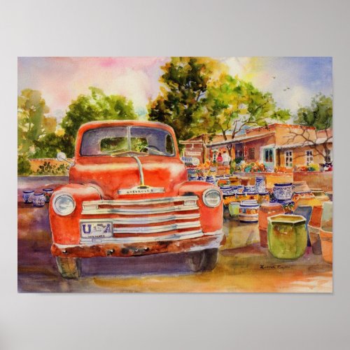 Vintage Chevy Canvas Print