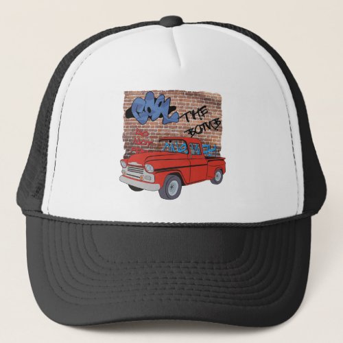 Vintage Chevy Pickup Truck Trucker Hat