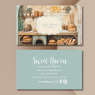 Vintage Chic Bakery  Business Card