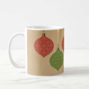 Vintage Chic Christmas Ornaments Mug