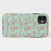 Vintage chic floral roses shabby rose flowers Case-Mate iPhone case (Back (Horizontal))
