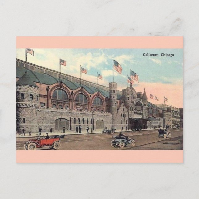 Vintage Chicago Coliseum Postcard (Front)