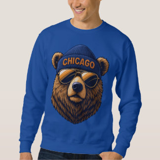 Vintage Chicago Football, Trendy Fan Gifts, Game D Sweatshirt