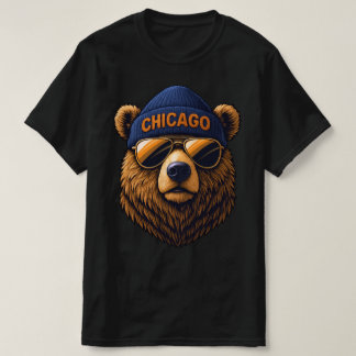 Vintage Chicago Football, Trendy Fan Gifts, Game D T-Shirt