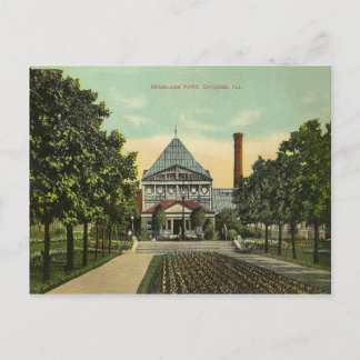 Vintage Chicago Park Postcard