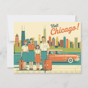 Vintage Chicago Postcard