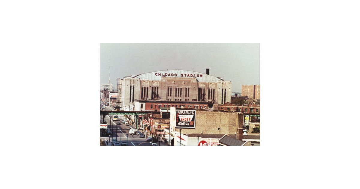 Personalized Wrigley Field Marquee Canvas