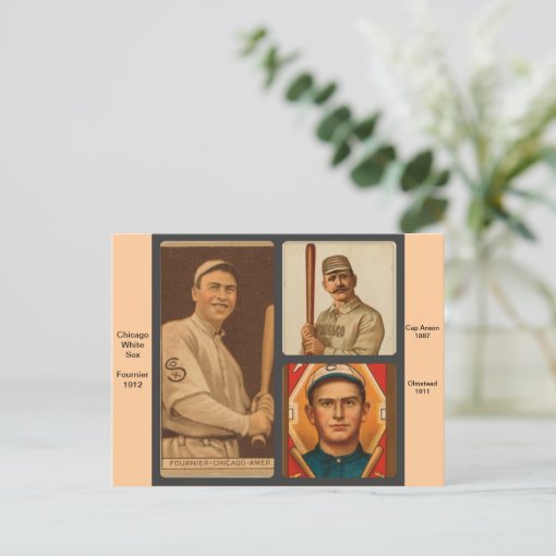 Vintage Chicago White Sox Baseball Cards | Zazzle